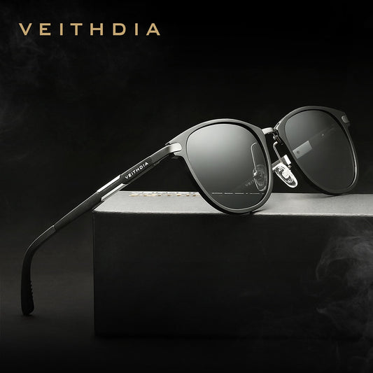 VEITHDIA Brand Sport Sunglasses Aluminum Eyeglasses Polarized Lens Vintage Eyewear Male Driving Sun Glasses For Men/Women VT6680 - KiwisLove