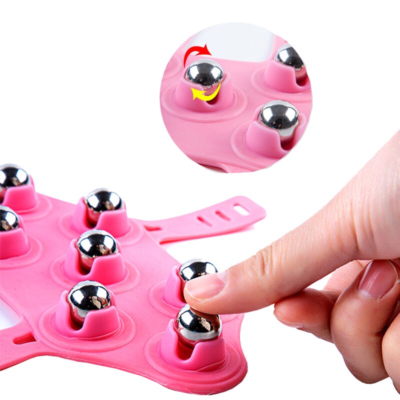 Body Massage Glove Roller Ball Fat Burner Muscle Pain Relief Relax  Anti-Cellulite Massager for Back Leg Buttocks Health Care - KiwisLove