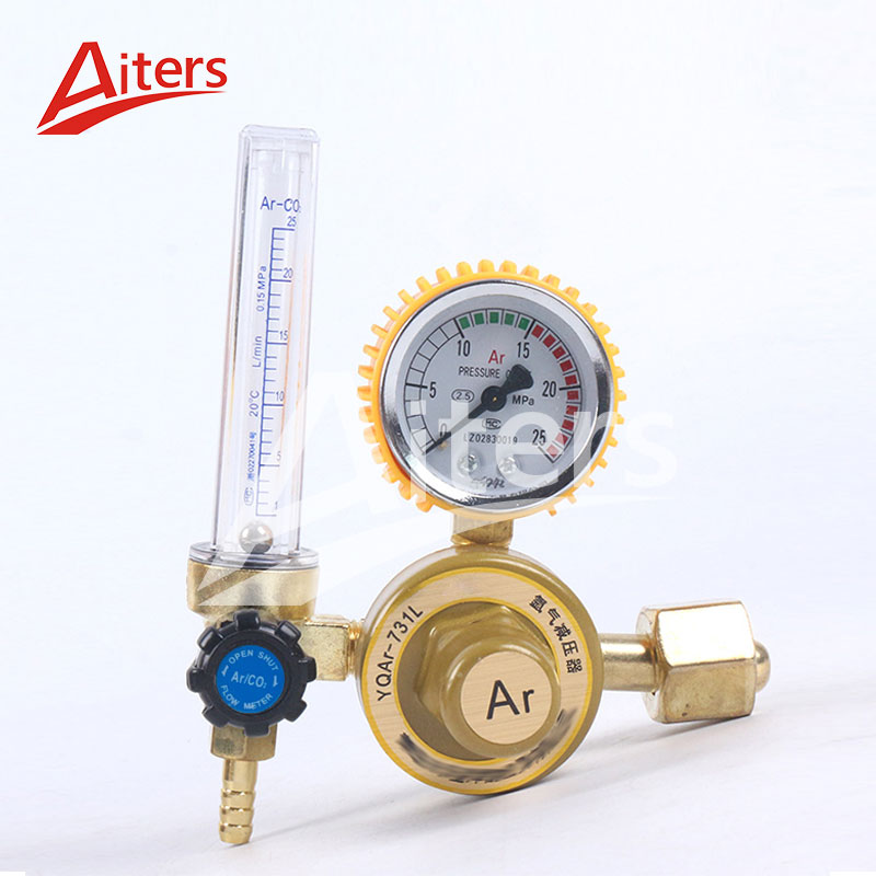 Argon Regulator MIG TIG Flow-Meter Gas-Regulators Flowmeter Welding Gauge Argon Pressure Reducer