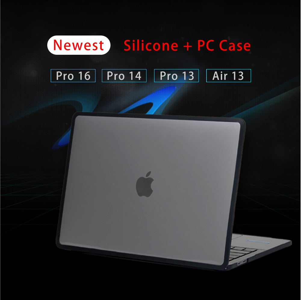 Newest Soft Laptop Case for Macbook Pro 16 Case M1 A2485 2021 Macbook Pro 14 A2442 Funda Pro 13 Air Cover A2337 A2338 A2289 Capa - KiwisLove
