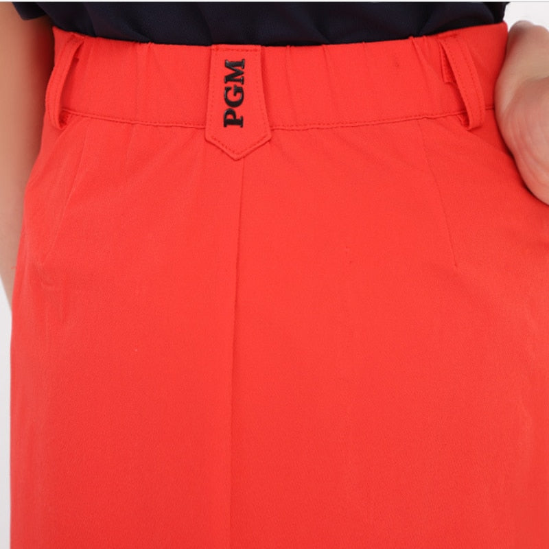 PGM Golf Skirt Girl Badminton Table Tennis Short Skirts High Waist Pleated Sport Wear Short Skirt Golf Clothing QZ070 - KiwisLove