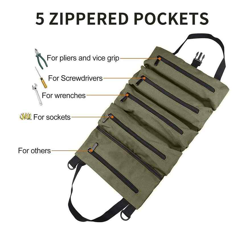New Car Seat Back Pouch Outdoor Tools Holder Holster Tactical Molle Vehicle Panel Fit Universal Car Seat Cover Hanging Bag - KiwisLove