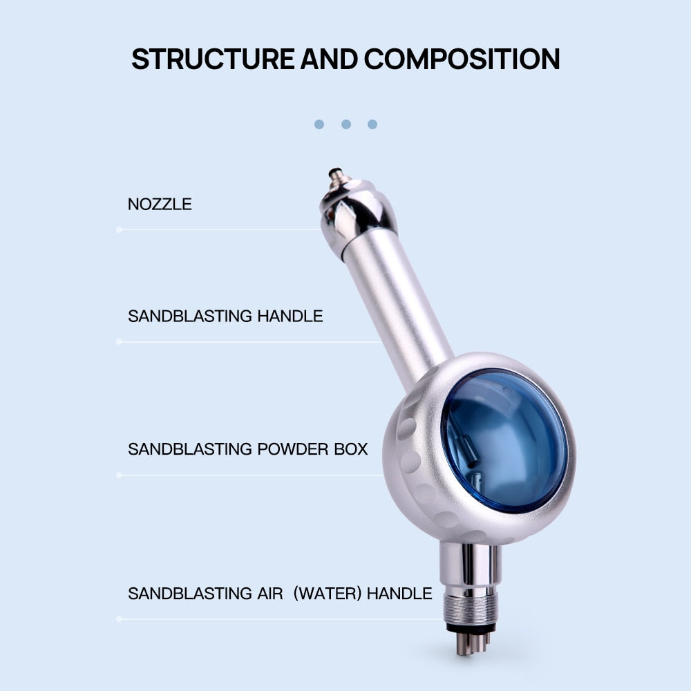 Azdent Dental Air Water Polisher Jet Air Flow Oral Hygiene Tooth Cleaning Whitening Polishing 4Hole/2Hole - KiwisLove