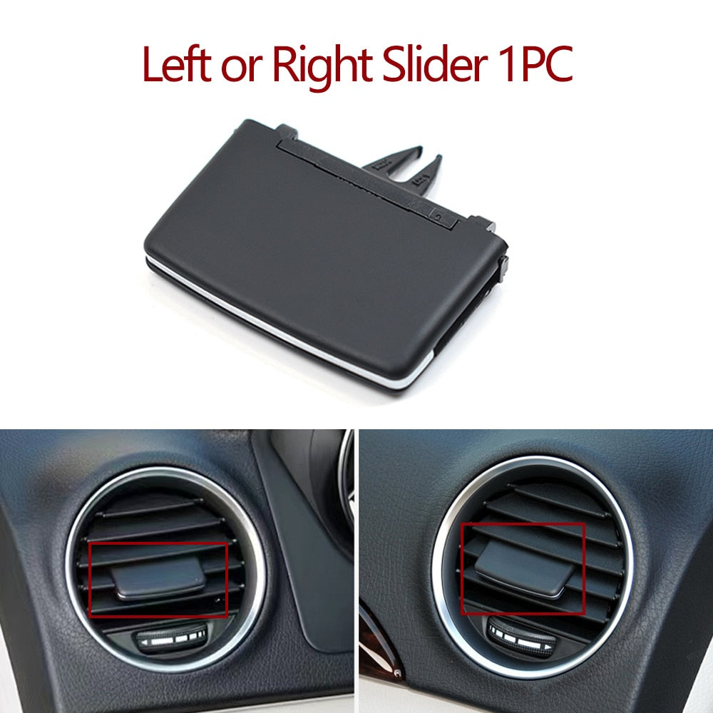 Car Left Right Air Conditioning Ac Vent Grille Panel Cover Replacement For Mercedes Benz C Class W204 LCI 2011-2014 - KiwisLove