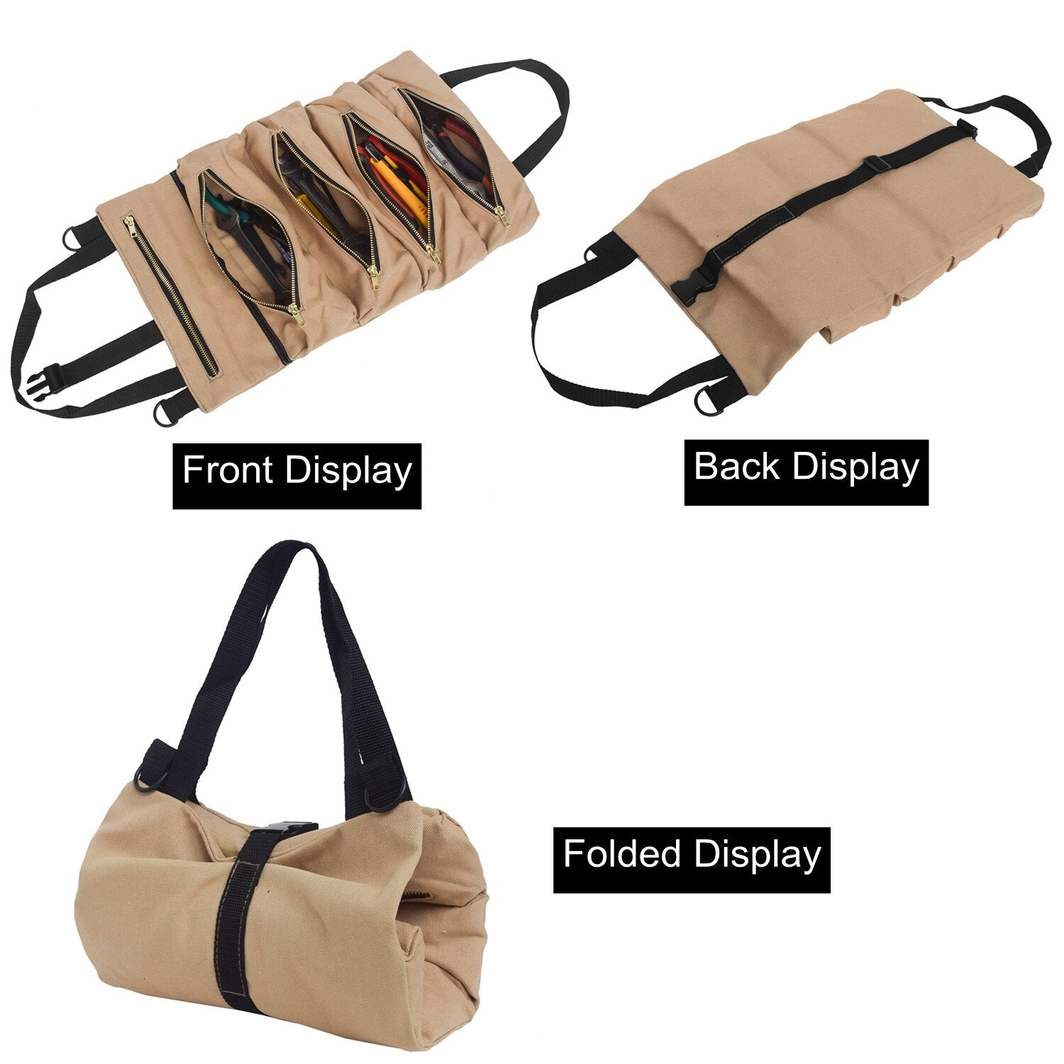 New Car Seat Back Pouch Outdoor Tools Holder Holster Tactical Molle Vehicle Panel Fit Universal Car Seat Cover Hanging Bag - KiwisLove