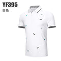 PGM Men&#39;S Shirts Golf T Shirt Summer Short Sleeved Tops Men Breathable Elastic Uniforms Golf Clothing Size M-XXL YF395 - KiwisLove