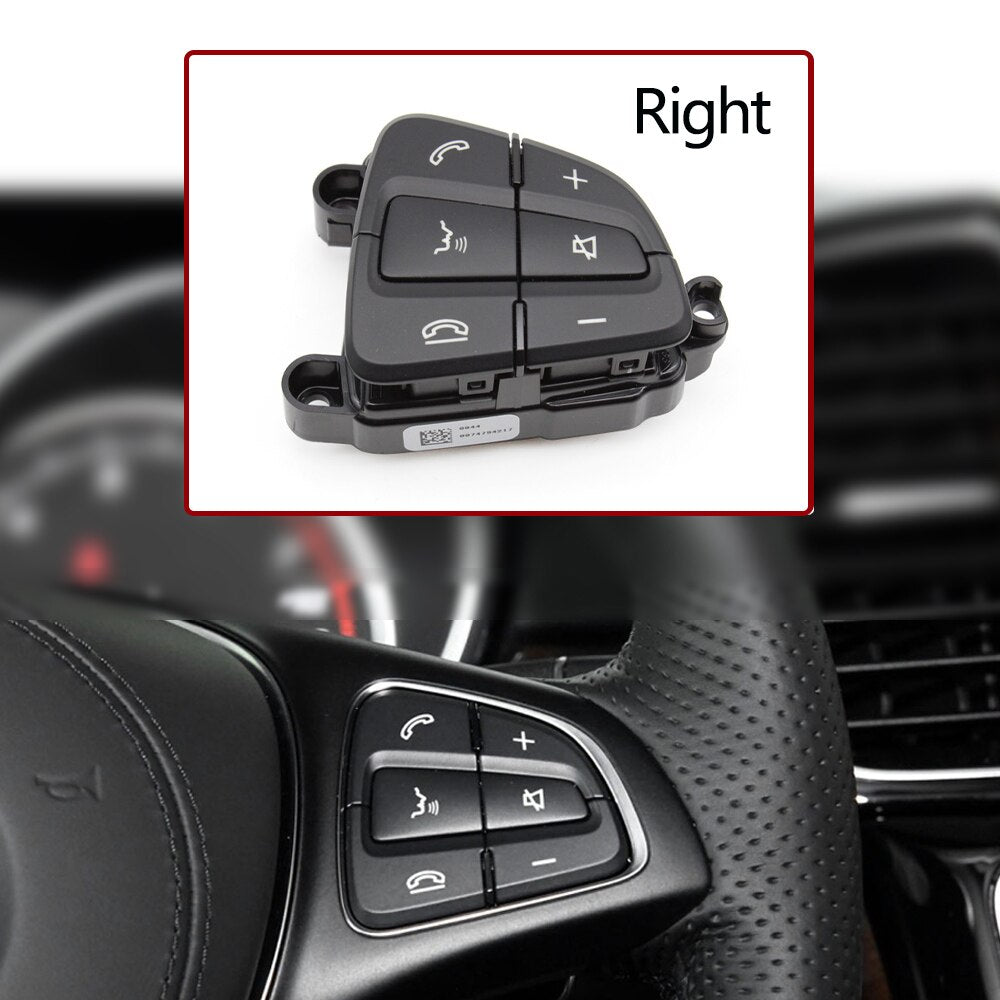 Car Multi-function Steering Wheel Switch Buttons Phone Control Key For Mercedes Benz GLS GLE W117 W166 W292 W156 W246 0999050600 - KiwisLove