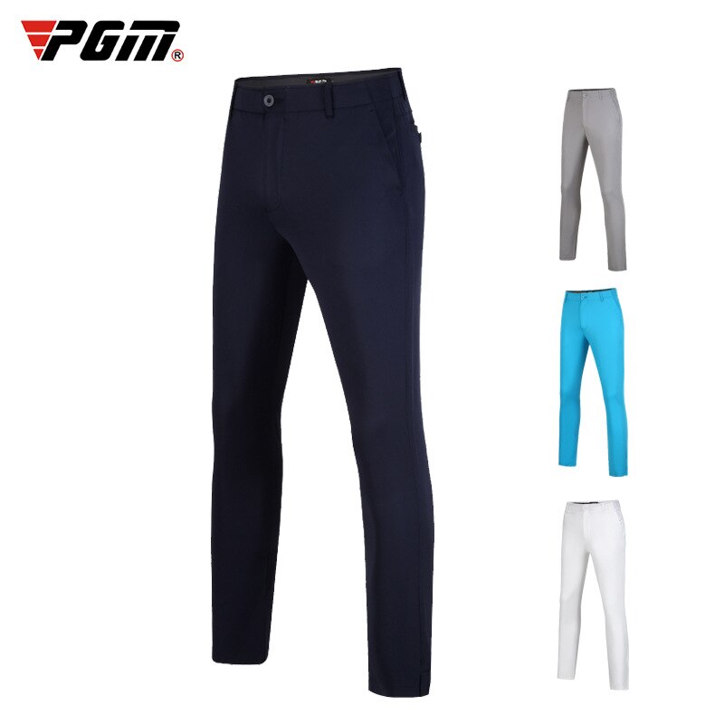 PGM Men&#39;s Golf Pants Summer Pants Ultra-Stretch Outdoor Sports Pants Waist Elastic Band Comfortable Gold Wear Apparel Clothing - KiwisLove