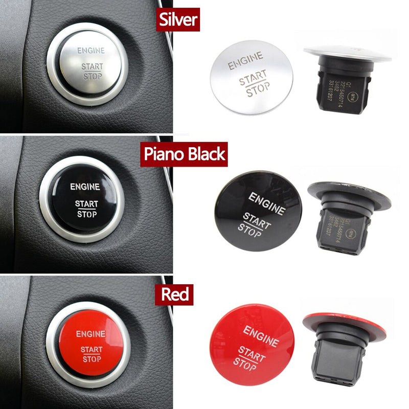 Engine Ignition One-Click Start Stop Button Keyless Push Switch For Mercedes BENZ W204 W164 W205 W212 W213 W221 2215450714 - KiwisLove