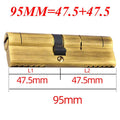 European standard cylinder lock cylinder door lock key lock anti-theft door lock entry door cylinder lock outdoor door lock - KiwisLove