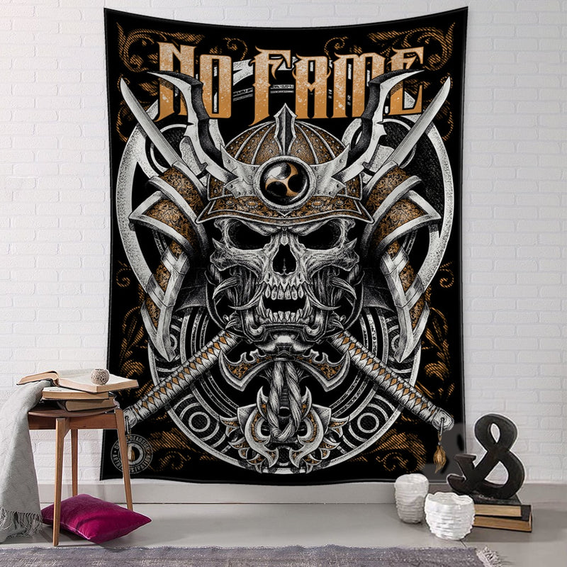 Viking Retro Mysterious Raven Tapestry Wall Hanging Boho Hippie Tarot Witchcraft Living Room Bedroom Home Decor - KiwisLove
