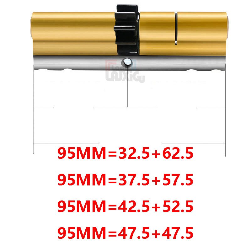 Gear door lock 10 tooth lock core 11 tooth lock 13 tooth lock outdoor door lock anti-theft door Lock cylinder 10 keys Tooth lock - KiwisLove