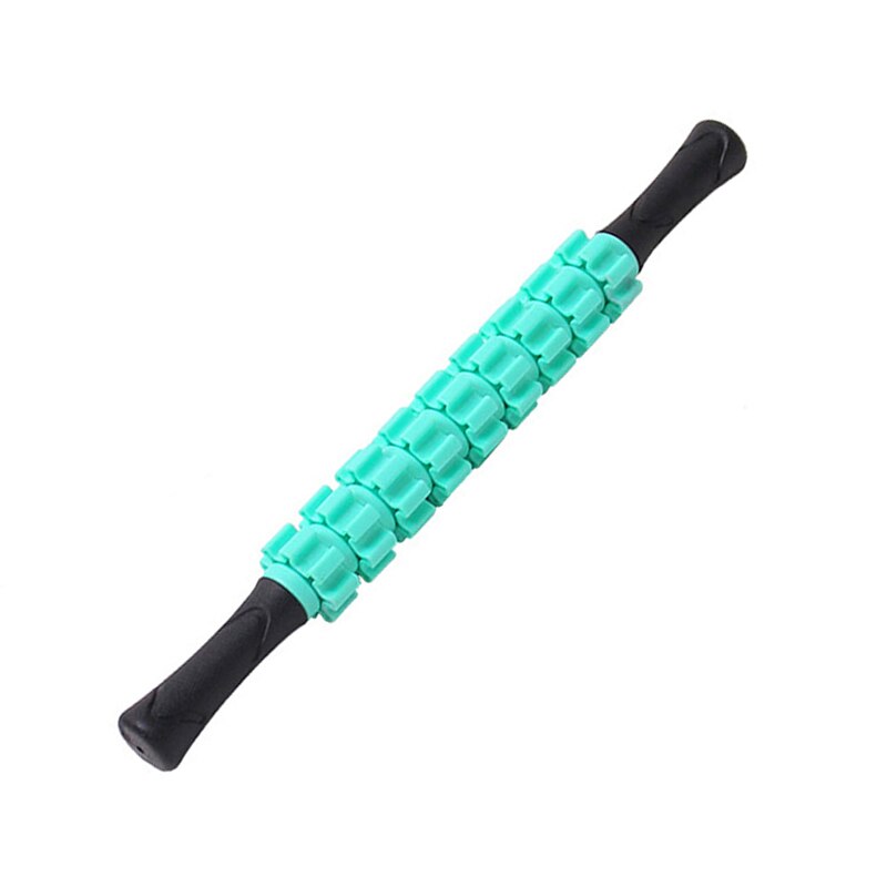 9-Wheel Anti Cellulite Massager Stick Trigger Point Stick Body Foot Face Leg Slimming Massage Yoga Gym Muscle Roller Sticks - KiwisLove
