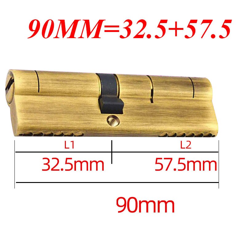 European standard cylinder lock cylinder door lock key lock anti-theft door lock entry door cylinder lock outdoor door lock - KiwisLove