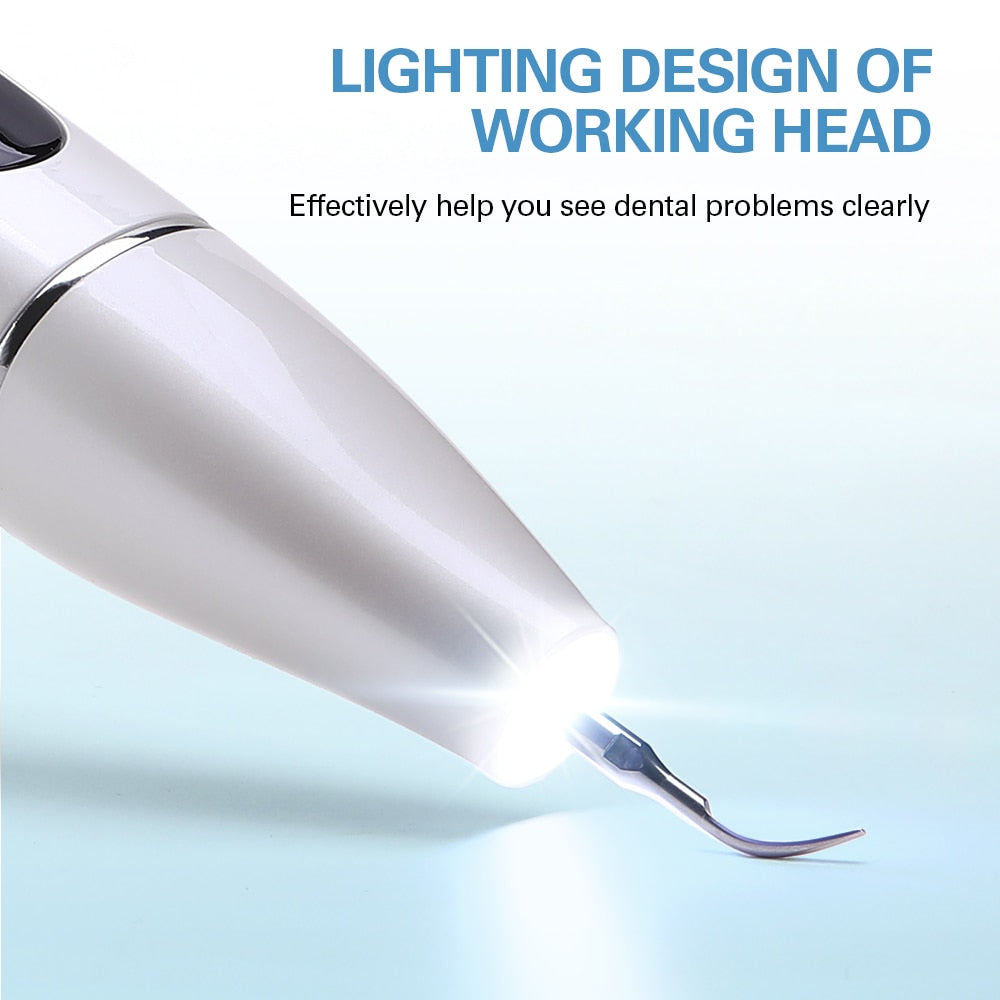 Home Use Ultrasonic Dental Scaler For Teeth Tartar Stain Tooth Calculus Remover - KiwisLove