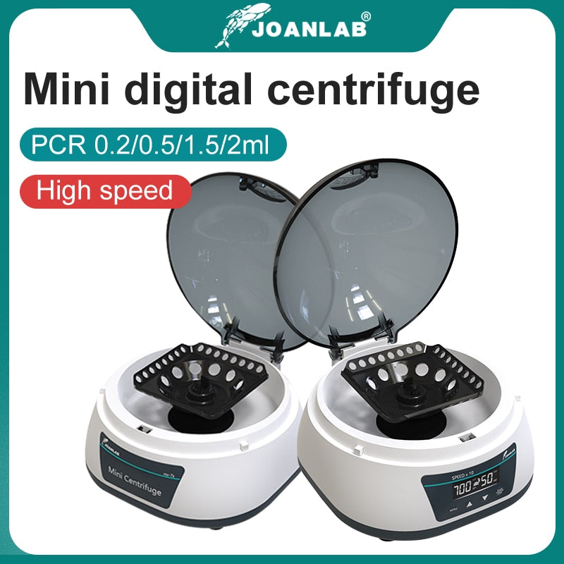 Pcr Centrifuge Machine Digital High-speed Plasma Centrifuge Lab 4000rpm 12000rpm 0.2ml 0.5ml 1.5ml 2ml Centrifuge Tube 110v 220v - KiwisLove