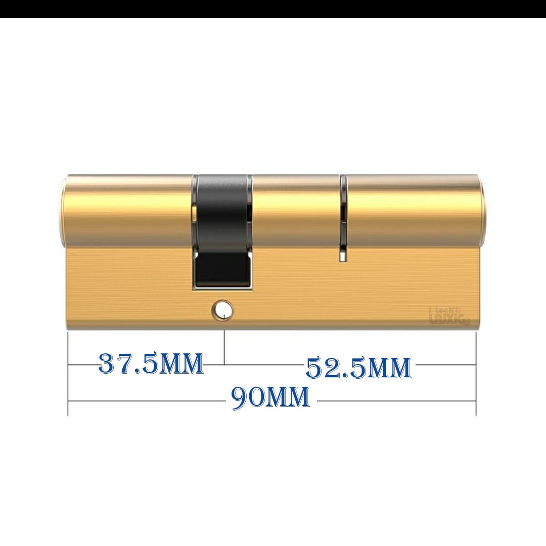 Common lock cylinders Cylinder lock for entrance door Outdoor door lock Cylinder door lock 7 colorful keys Key lock - KiwisLove