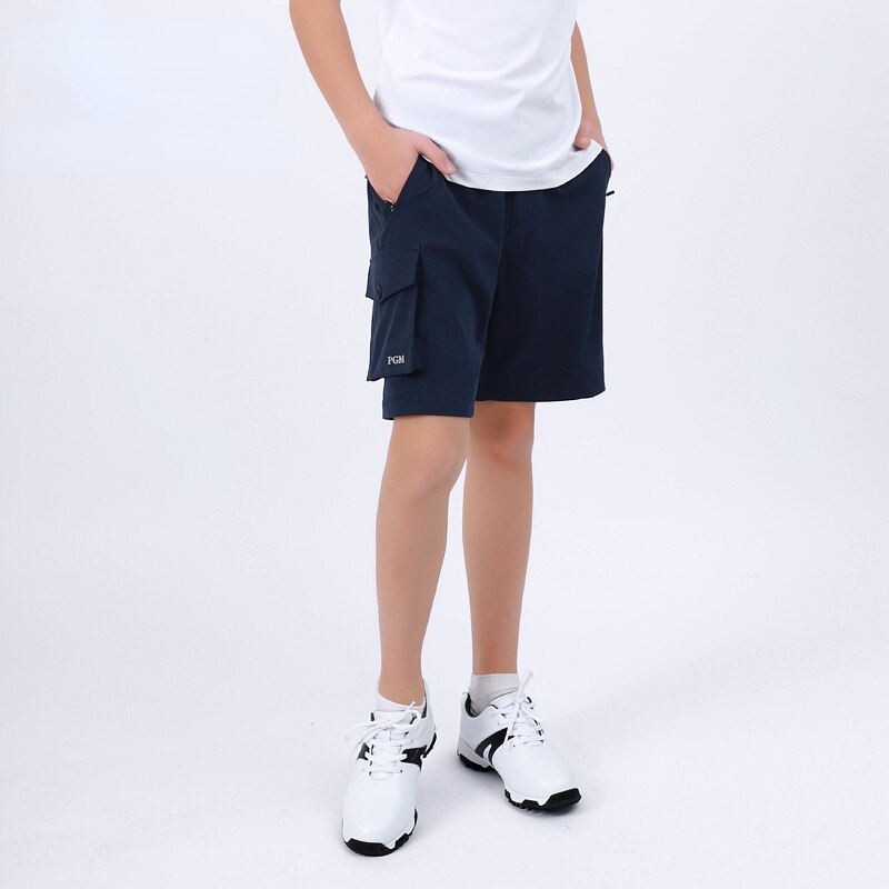 PGM Boys Golf Shorts Summer Children Elastic Band Pants kids Casual Sports Wear Clothing Casual Commuter Clothes Suit KUZ104 - KiwisLove