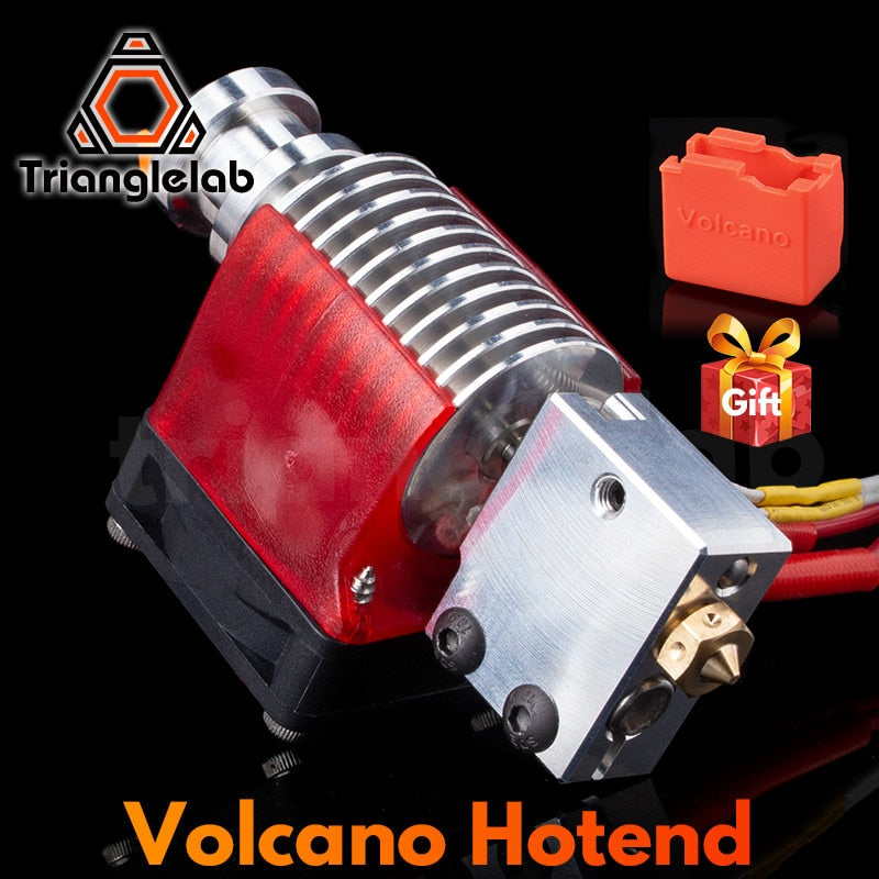 Trianglelab V6 Volcano Hotend 12V/24V Remote Bowen Print J-head Hotend And Cooling Fan Bracket For v6 HOTEND For PT100 - KiwisLove