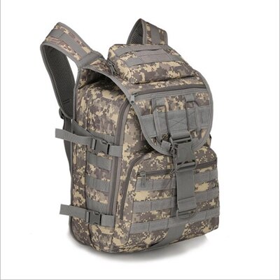 Multicam 40L Tactical Daypack MOLLE Assault Backpack Pack Military Gear Rucksack Large Bag Sport Outdoor For Hunting Camping - KiwisLove