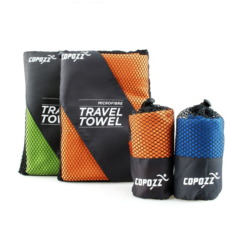 Copozz Swimming Towel Easy Dry Swim Diving Cycling Microfiber Travel Gym - KiwisLove