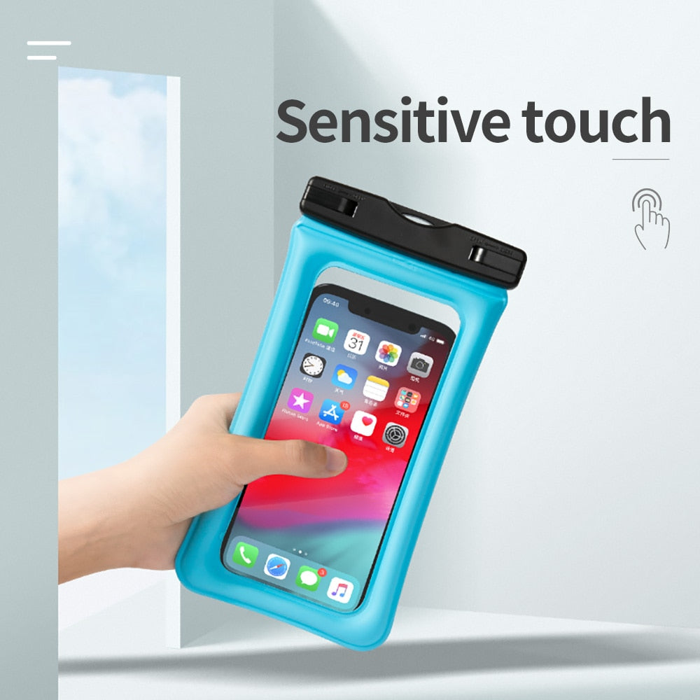 COPOZZ Float Airbag Swimming Phone Case Pouch Drifting Surfing Trekking Diving Bags - KiwisLove