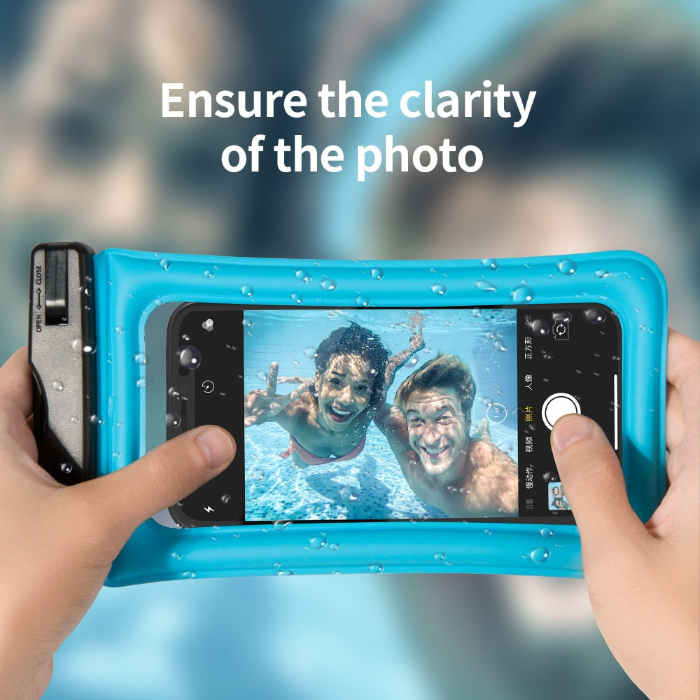 COPOZZ Float Airbag Swimming Phone Case Pouch Drifting Surfing Trekking Diving Bags - KiwisLove