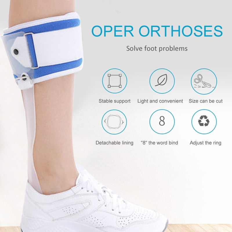 OPER Foot Drop Orthosis Ankle Foot Drop Postural correction AFO Brace - KiwisLove