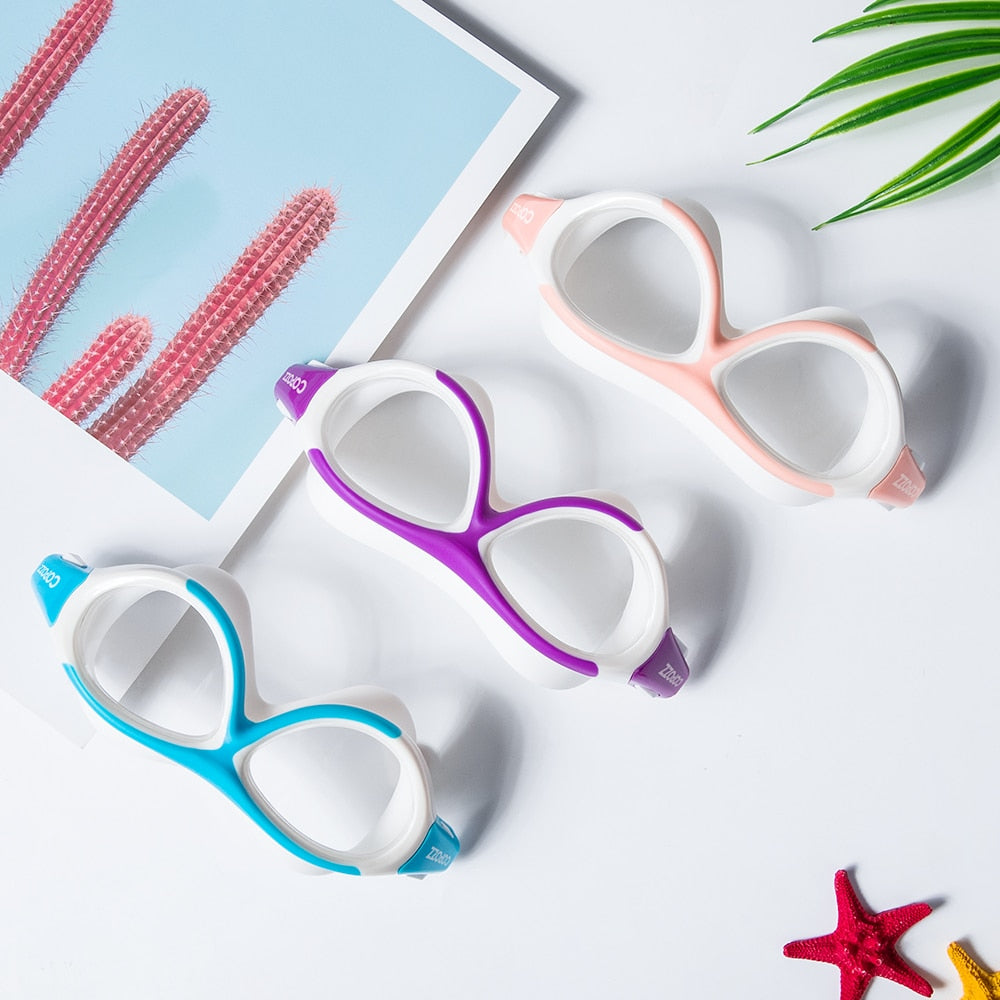 COPOZZ Children Swimming Goggles Eyewear Anti Fog kids Cool  Boy Girl - KiwisLove