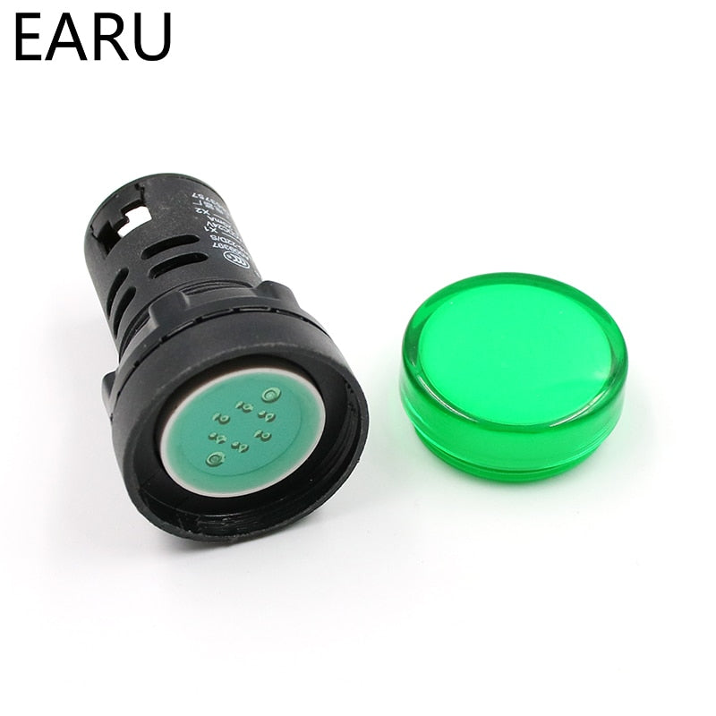 Indicator Signal Lamp Light Waterproof ad16-22ds 22mm 20mA - KiwisLove