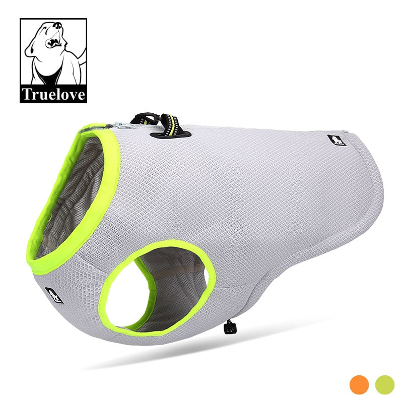 Truelove  dog summer clothes cooling vest jacket reflective vest  mesh harness - KiwisLove