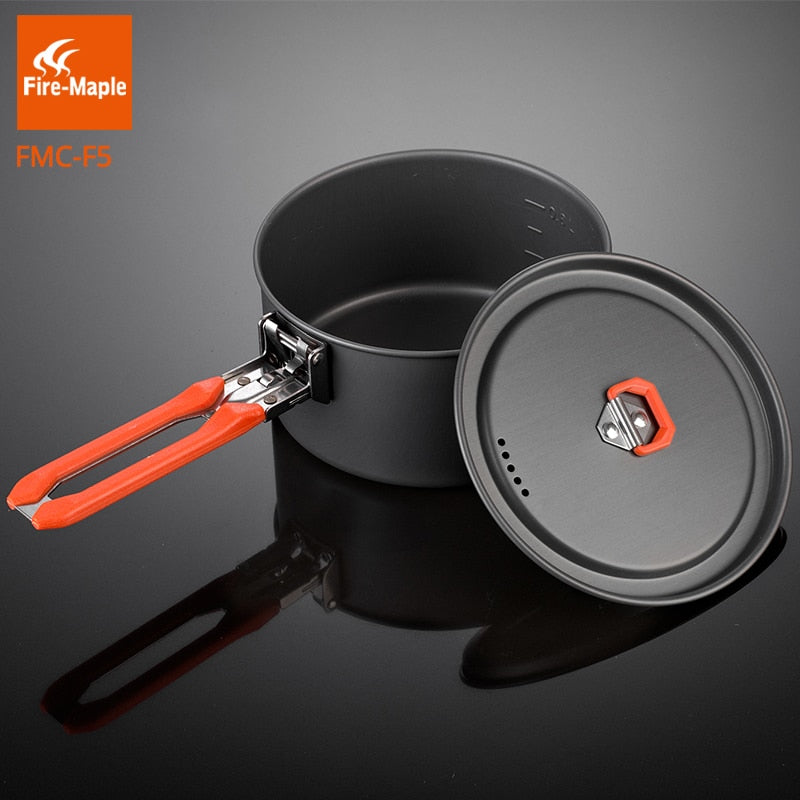 Fire Maple Feast 5 Picnic  3 Pots 1 Frypan Camping Cooking Set - KiwisLove