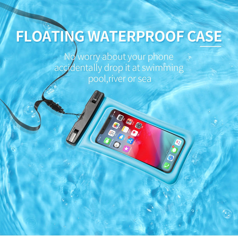 COPOZZ Float Airbag Swimming Phone Case Pouch Drifting Surfing Trekking Diving Bags - KiwisLove