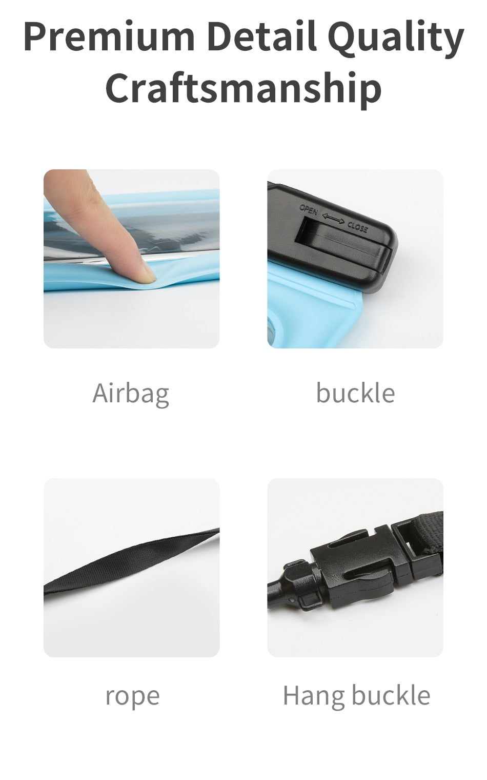 COPOZZ Float Airbag Swimming Phone Case Pouch Drifting Surfing Trekking Diving Bags - KiwisLove