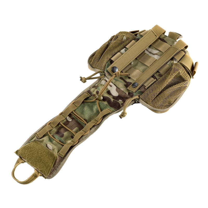OneTigris First Aid Trauma Pack Medical Kit Quick Detach EMT/First Aid Pouch Tactical Cordura Nylon Multicam Trauma Pouch Bag - KiwisLove
