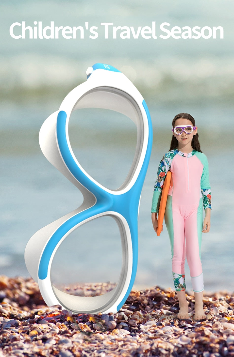 COPOZZ Children Swimming Goggles Eyewear Anti Fog kids Cool  Boy Girl - KiwisLove