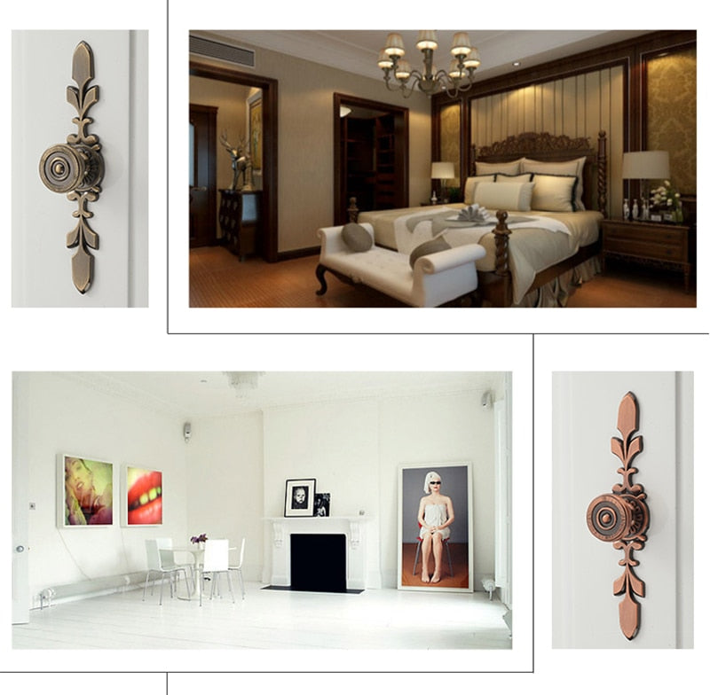 Handles Kitchen Door Cupboard Zinc Alloy - KiwisLove