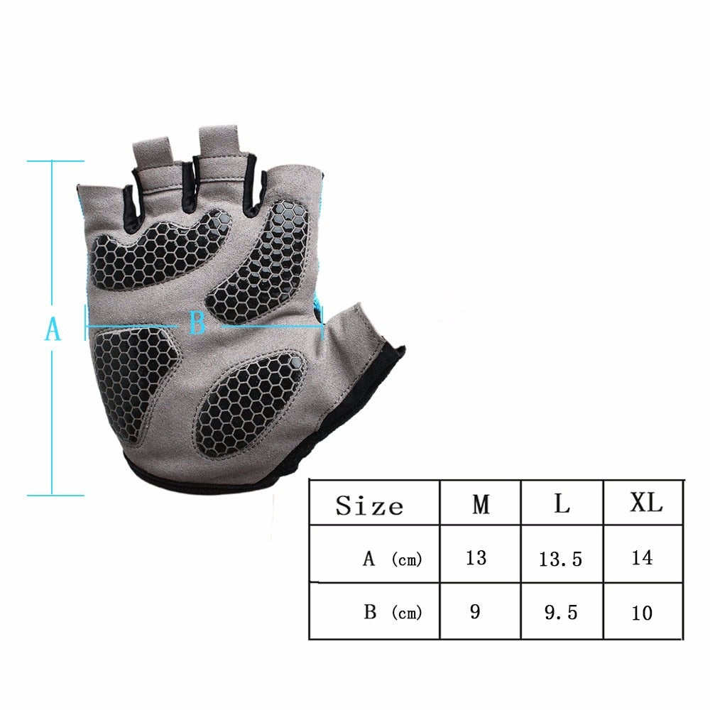 COPOZZ Cycling Gloves Half Finger Men  Shockproof Bike Gloves GEL MTB - KiwisLove