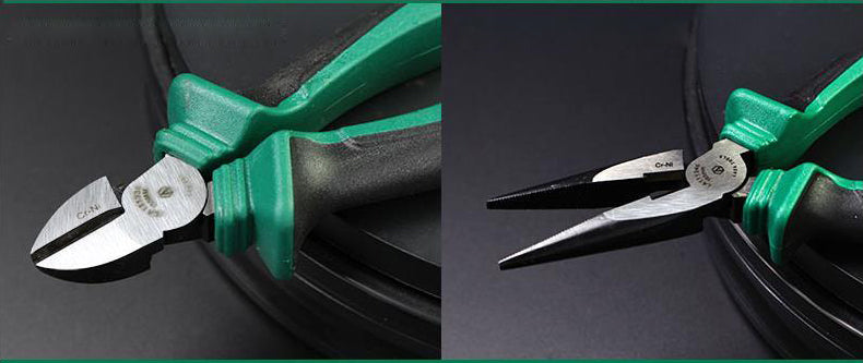 LAOA Cr-Ni Nippers Industrial Grade Side Cutters Japan Stype Cable Wire Cutter Long nose Pliers Diagonal Pliers Pincer Multitool - KiwisLove