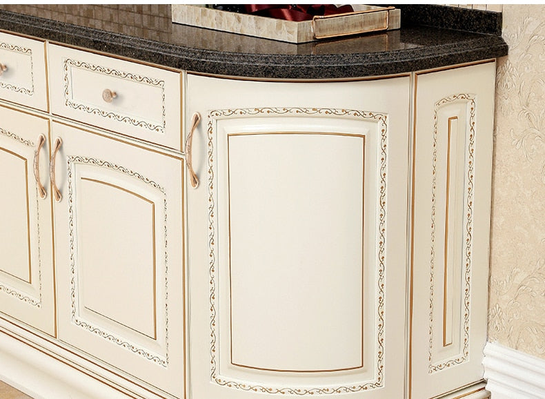 Champagne Door Handles Zinc Alloy - KiwisLove