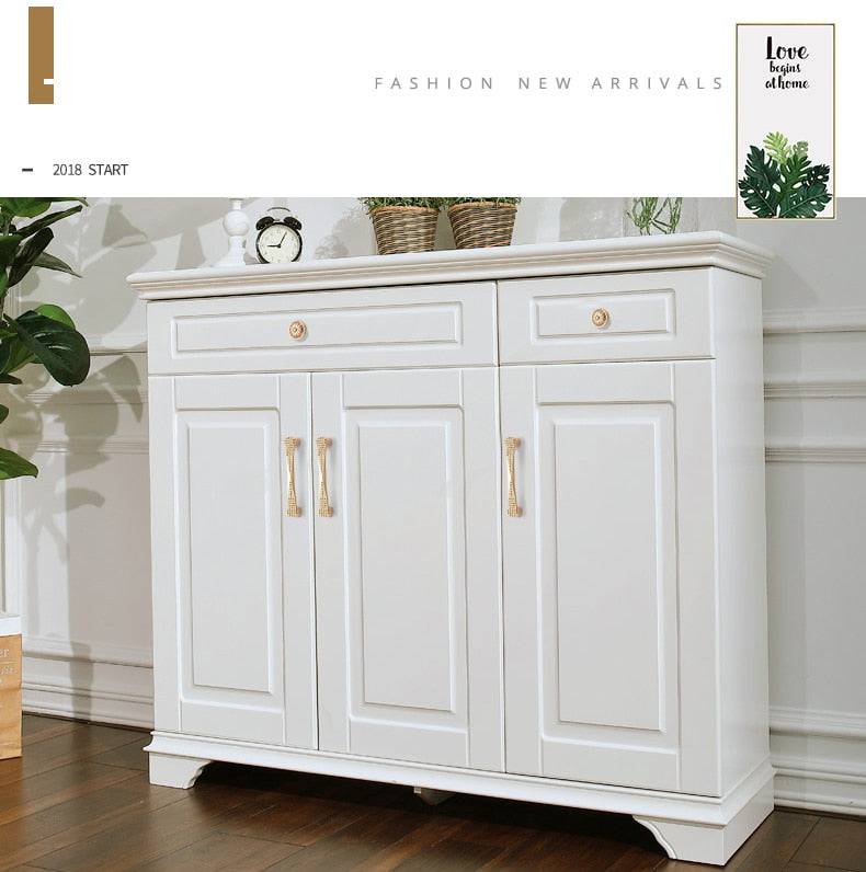 Champagne Door Handles Zinc Alloy - KiwisLove