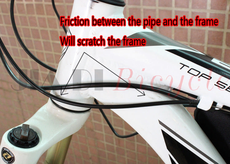 MUQZI  Bicycle Brake Shift Cable Protector Bike Frame Cable Protective Sleeve - KiwisLove