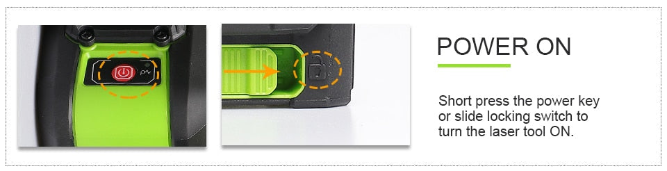 Huepar 902CG Green Beam Cross Line Laser 360-Degree - KiwisLove