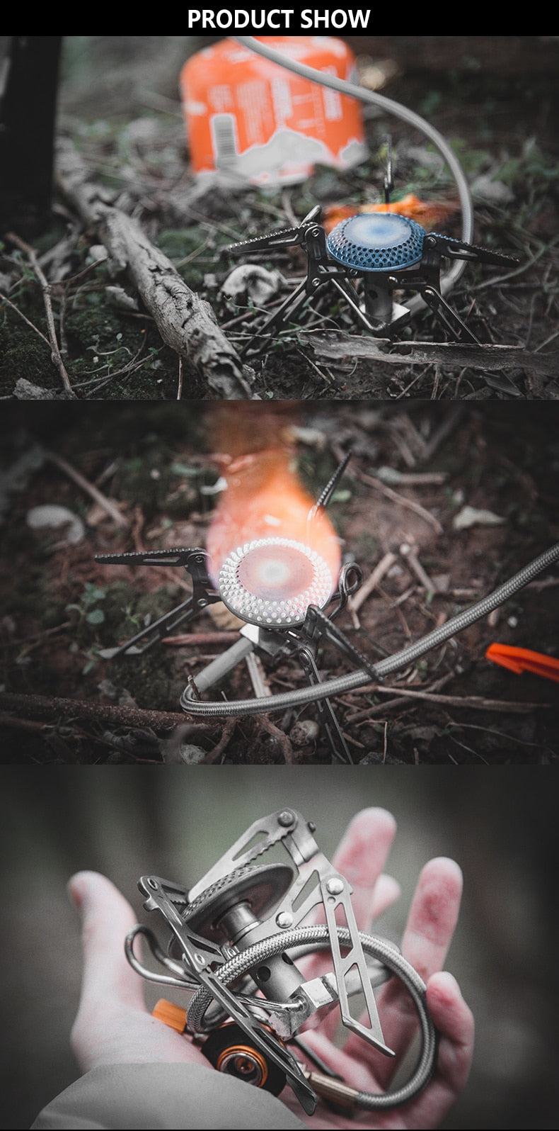 Fire Maple Titanium Gas burners Blade 2 Ultra Light 135g Gas Stoves Cooker - KiwisLove