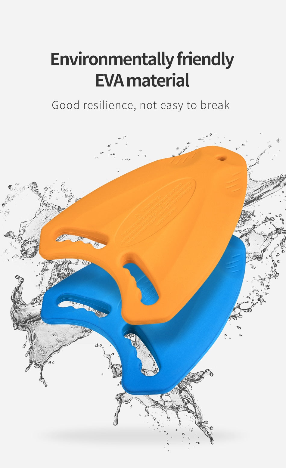 Lightweight EVA Swimming Board Floating Plate Back Float Kickboard Pool - KiwisLove