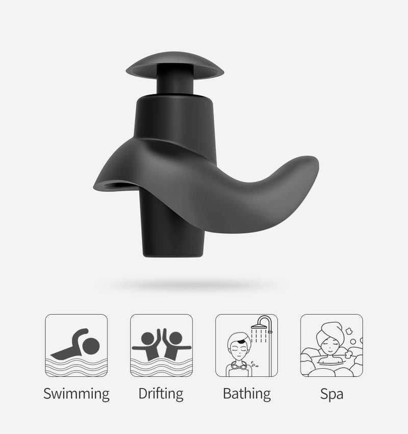Swimming Nose Clip / Silicone Earplugs / Diving Soft Anti-Noise / Ear Plug - KiwisLove