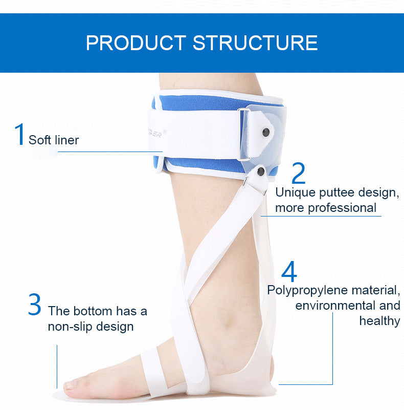 OPER Foot Drop Orthosis Ankle Foot Drop Postural correction AFO Brace - KiwisLove