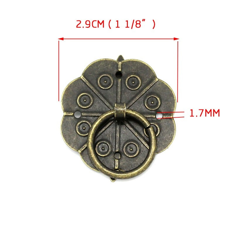 10pcs Classical Bronze Tone Handles - KiwisLove