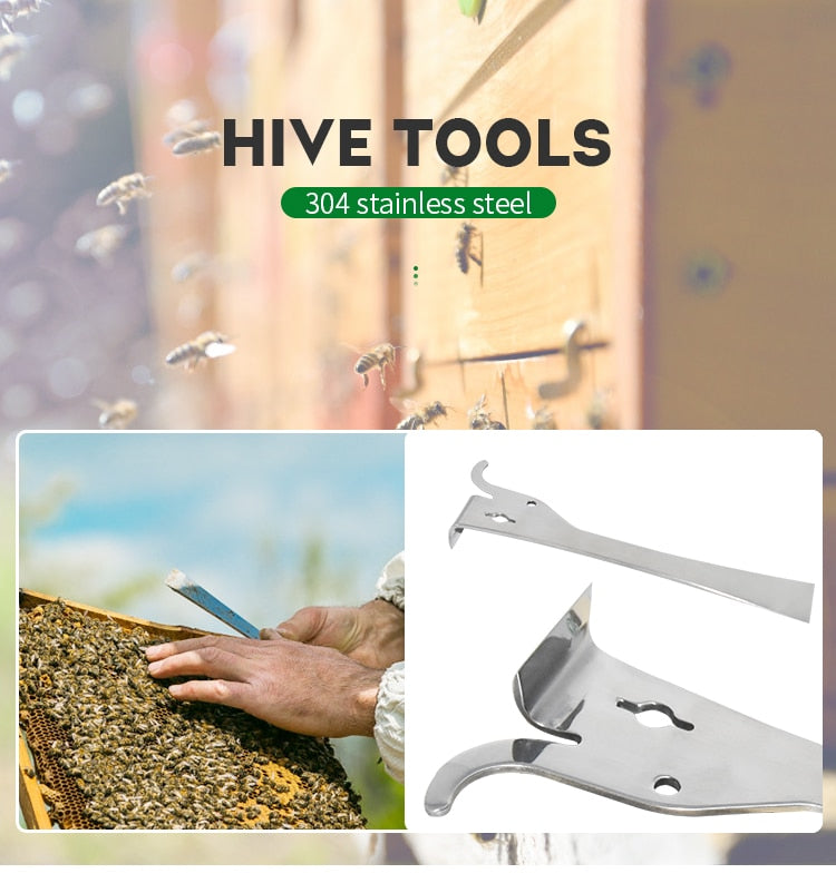 Stainless Steel Thumb Type  Hive Scraper Beekeeping - KiwisLove