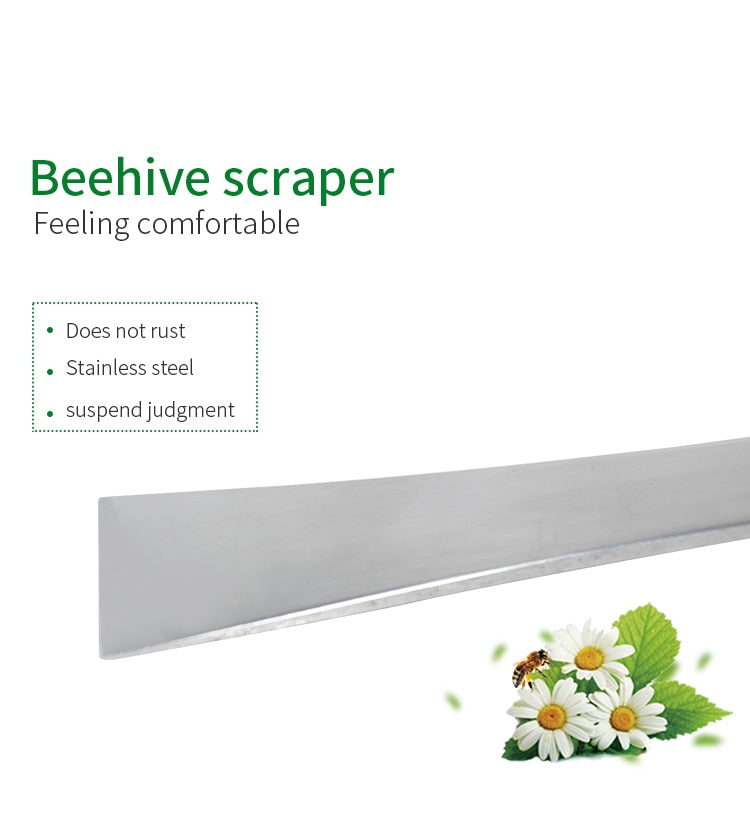 Stainless Steel Thumb Type  Hive Scraper Beekeeping - KiwisLove